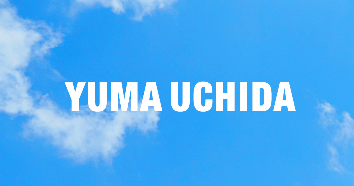 INFORMATION｜ 内田雄馬 公式サイト -YUMA UCHIDA OFFICIAL WEB
